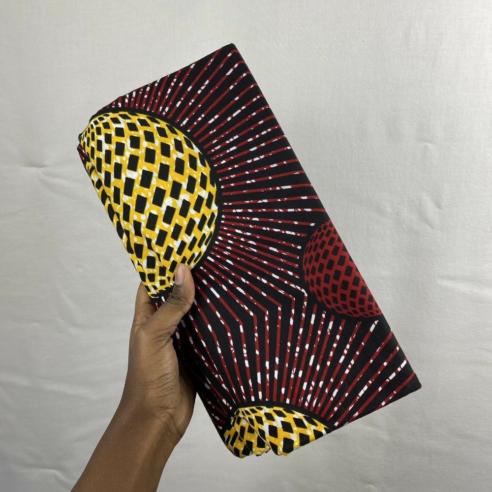 100% cotton african ankara fabric per yard.